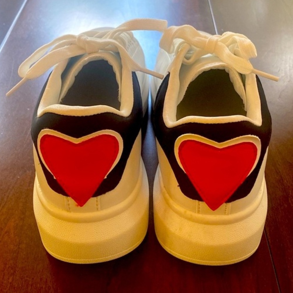 MCQUEEN X BERNESS - WHITE SNEAKERS NEW WITH BOX
